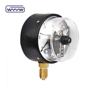 chất lượng  63mm Electric Contact Pressure Gauge Bottom Connection No Oil Filled nhà máy sản xuất