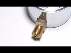 90mbar Capsule Pressure Gauge Thép đen thấp 60mm Bellow Type Manometer