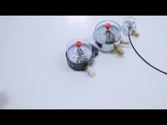 Không + không Vỏ thép đen 1.6MPa 100mm 380V Máy đo áp suất AC