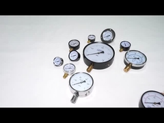 100mm nước chung thương mại máy đo áp suất Manometer đáy gắn