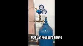 * Đồng hồ đo áp suất kiểm tra khí 2" 50mm 0-0,6MPa, 0-1MPa, 0-25MPa