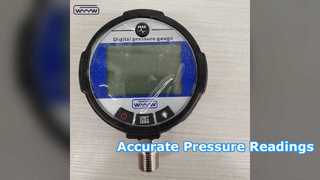 Đồng hồ đo áp suất kỹ thuật số LCD 100mm
