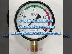 Thép Carbon 4 "100MM 0 ~ 1.6MPa thích hợp cho máy nén khí & bình thu khí, tiết kiệm chi phí.