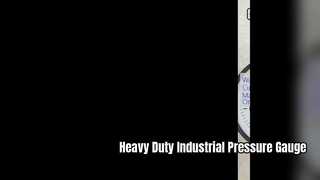 Đồng hồ đo áp suất thép đen công nghiệp Dazefengyang 160mm