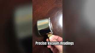 Đồng hồ đo áp suất chân không dạng viên nang 2,5"