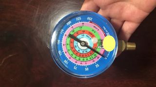 Đồng hồ đo áp suất môi chất lạnh 3" 80mm