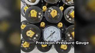 Đồng hồ đo áp suất thép đen 60mm chuyên nghiệp