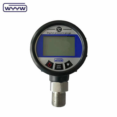 65mm Bar Psi Industrial Digital Pressure Gauge cho khí dầu nước thủy lực