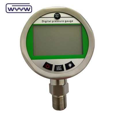 Màn hình LCD 5 chữ số Máy đo áp suất kỹ thuật số 0 ~ 700bar Máy đo áp suất kỹ thuật số