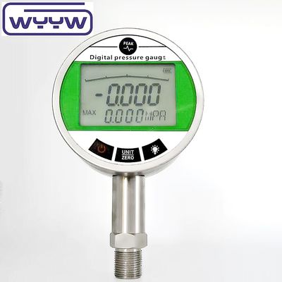 Máy đo áp suất và chân không kỹ thuật số màn hình LCD 100mm