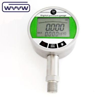 Máy đo áp suất và chân không kỹ thuật số màn hình LCD 100mm