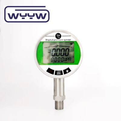 Máy đo áp suất và chân không kỹ thuật số màn hình LCD 100mm