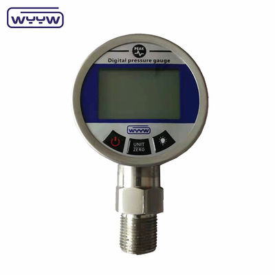 Thép không gỉ Máy đo áp suất khí kỹ thuật số 65mm Với màn hình LCD kỹ thuật số 4-5