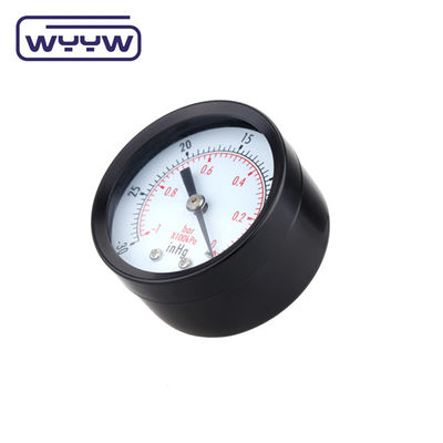 1/8 &quot;NPT Mini Pressure Gauge Máy nén không khí Máy đo chân không thủy lực