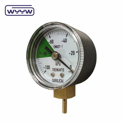 1/8 &quot;NPT Mini Pressure Gauge Máy nén không khí Máy đo chân không thủy lực