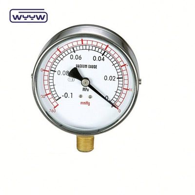 Máy đo áp suất chân không kỹ thuật số từ 0 đến 100 Mbar Máy đo áp suất dầu nước