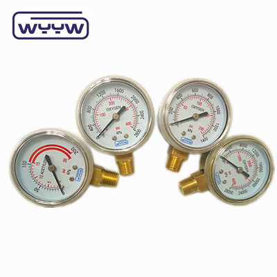 Máy đo áp suất thương mại điều chỉnh áp suất sử dụng khí tự nhiên 50mm máy đo áp suất nhà cung cấp CO2