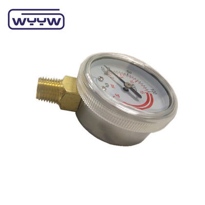 Cao chất lượng psi 2 inch bán buôn manometer áp suất khí propane quang