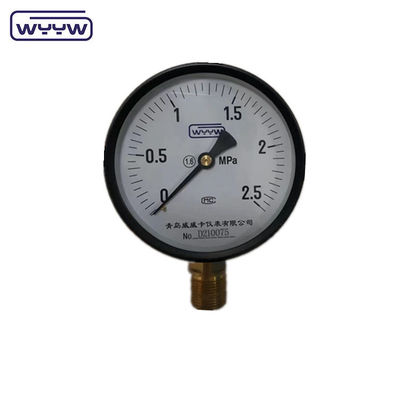 Bottom 1/2 &quot;bsp CE 100mm phổ biến OEM có sẵn đo áp suất hiệu chuẩn