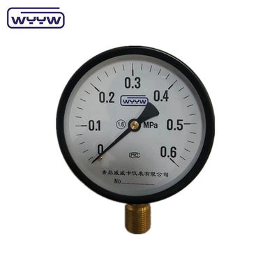 Bottom 1/2 &quot;bsp CE 100mm phổ biến OEM có sẵn đo áp suất hiệu chuẩn