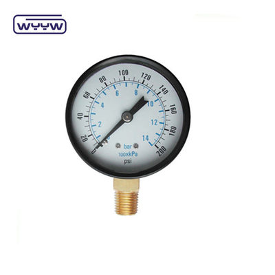 Sử dụng để đo các dụng cụ 60mm kinh tế 0-10bar khí áp khí quyển