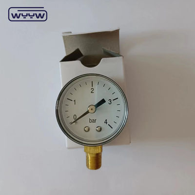 1.5inch 40mm chất lượng cao máy đo áp suất manometer giá rẻ máy đo áp suất kết nối đáy nhà máy bán trực tiếp