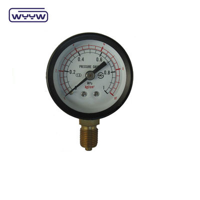 Chất lượng cao 50mm, máy đo áp suất khô High Black Steel Case Hydraulic Pressure Gauge Air Pressure Gauge