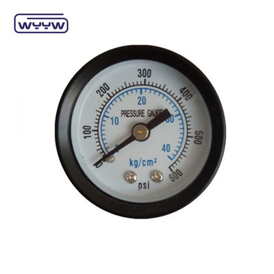 60mm 2.5 &quot;Air Test Back Connection Case Pressure Gauge