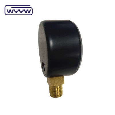 WYYW máy đo áp suất giá kết nối đáy 2&quot; 50mm vỏ nhựa máy đo áp suất không khí lpg khí manometer
