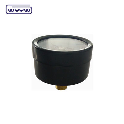 Chất lượng tốt 2 inch Borbon Tube Type Center Back Connection 1/4 &quot;NPT BSP Low 9 Psi Manometer Pressure Gauge