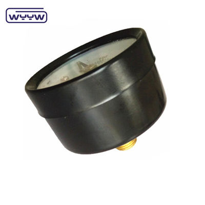 Chất lượng tốt 2 inch Borbon Tube Type Center Back Connection 1/4 &quot;NPT BSP Low 9 Psi Manometer Pressure Gauge