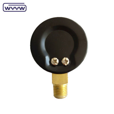 63mm khô 1/4 &quot;NPT Lower Mount Pressure Gauge
