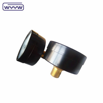 Máy đo áp suất di động 2,5 &quot;60mm 10bar 16bar bán nóng giá trục