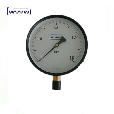 Được sản xuất tại Trung Quốc giá nhà máy chính xác cao 6 inch kết nối đáy 150mm máy đo áp suất kiểm tra