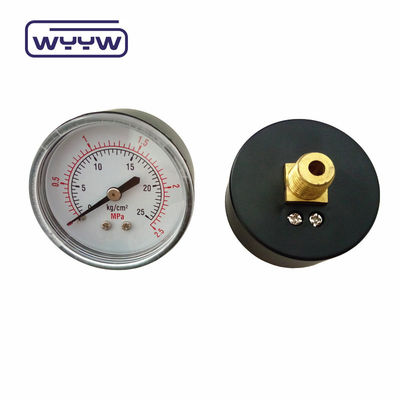 Trung Quốc máy đo áp suất giá nhà máy 1,5&quot; 40mm 0-3.5bar nhựa axis khí manometer