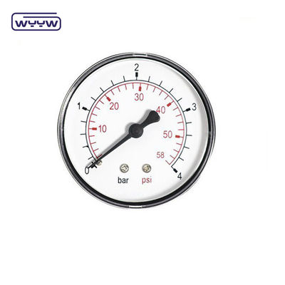 Trung Quốc máy đo áp suất giá nhà máy 1,5&quot; 40mm 0-3.5bar nhựa axis khí manometer