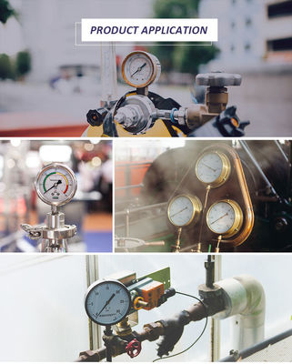 khí tự nhiên trục 2 &quot;manometer áp suất hai thang