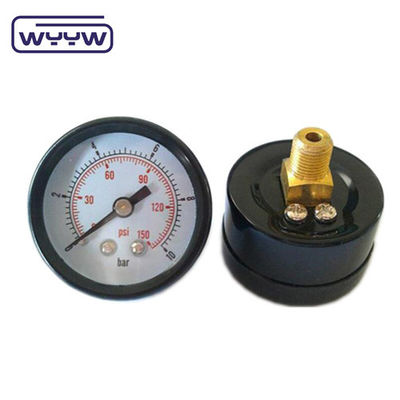 Đặt trục phía sau OEM có sẵn bar psi manometer thang hai 2&quot; máy đo áp suất treo không khí 50mm