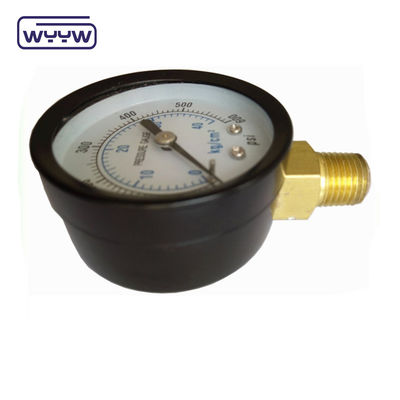 cài đặt phía sau tùy chỉnh 150 psi bán nóng 60mm máy đo áp suất chung M12X1.5 khí 10 bar