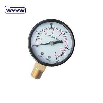 cài đặt phía sau tùy chỉnh 150 psi bán nóng 60mm máy đo áp suất chung M12X1.5 khí 10 bar