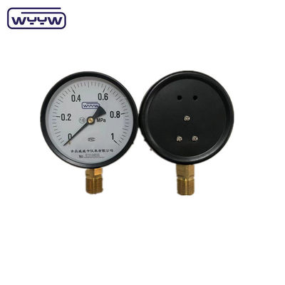Giá WYYW nhà máy 1MPa 1.6MPa 100mm máy đo áp suất M20X1.5 G1/2
