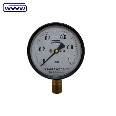 Giá WYYW nhà máy 1MPa 1.6MPa 100mm máy đo áp suất M20X1.5 G1/2&quot; máy đo nước