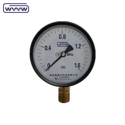 Giá WYYW nhà máy 1MPa 1.6MPa 100mm máy đo áp suất M20X1.5 G1/2&quot; máy đo nước