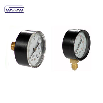2&quot; Trung Quốc nhà máy thép nhựa bình thường manometer