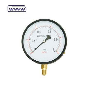 6&quot; 1,6% 1% Độ chính xác Đường đo áp suất Tiền kết nối Đường đo áp suất chính xác