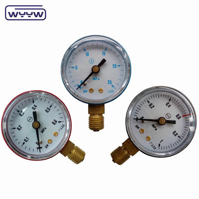 Máy đo áp suất khí tự nhiên Máy đo áp suất màu 50mm