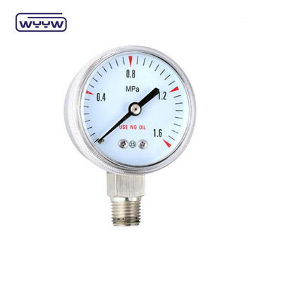 Máy đo áp suất bình khí oxy y tế 50mm 2,5%