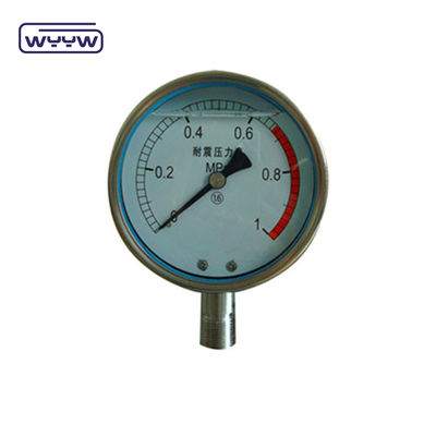 1/8 &quot;NPT kết nối dưới cùng máy đo áp suất 1,5&quot; 40mm thử nghiệm áp suất dầu máy đo