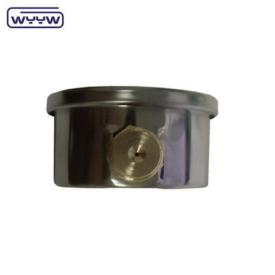 Máy đo áp suất kết nối trở lại Máy đo áp suất chống sốc 60mm