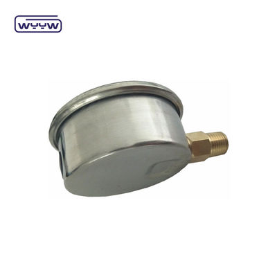 Máy đo áp suất chứa dầu silicone 60mm 1 năm bảo hành
